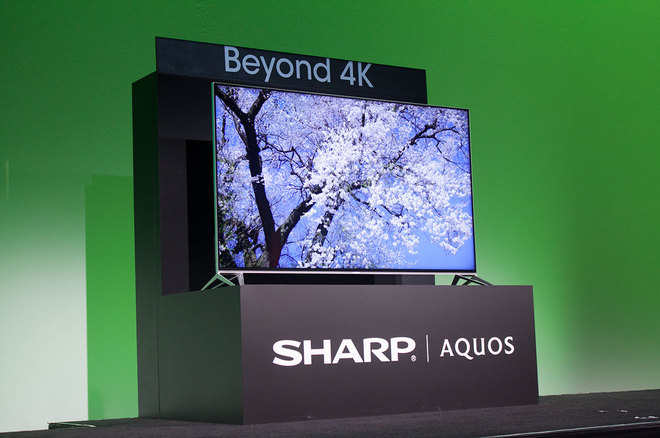 Mẫu TV của Shrp tại CES 2015