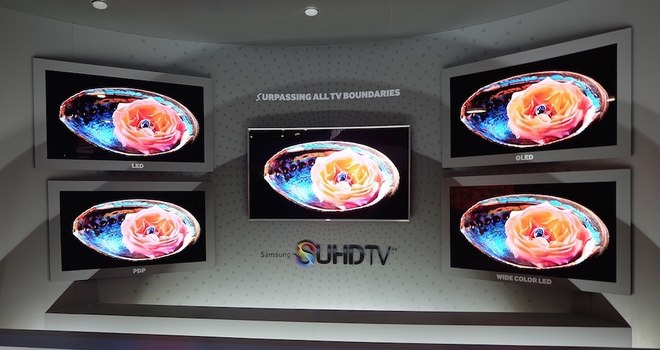 Smart TV tại triển lãm công nghệ CES 2015