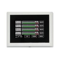 RVC-100D, Điều khiển âm lượng cho hệ thống Digital Audio Matrix, LCD 4.3"